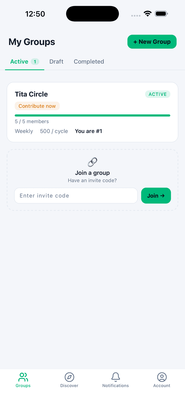 My savings groups
